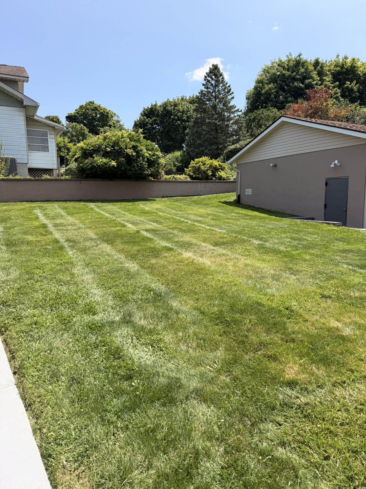 Green Castle lawn care work